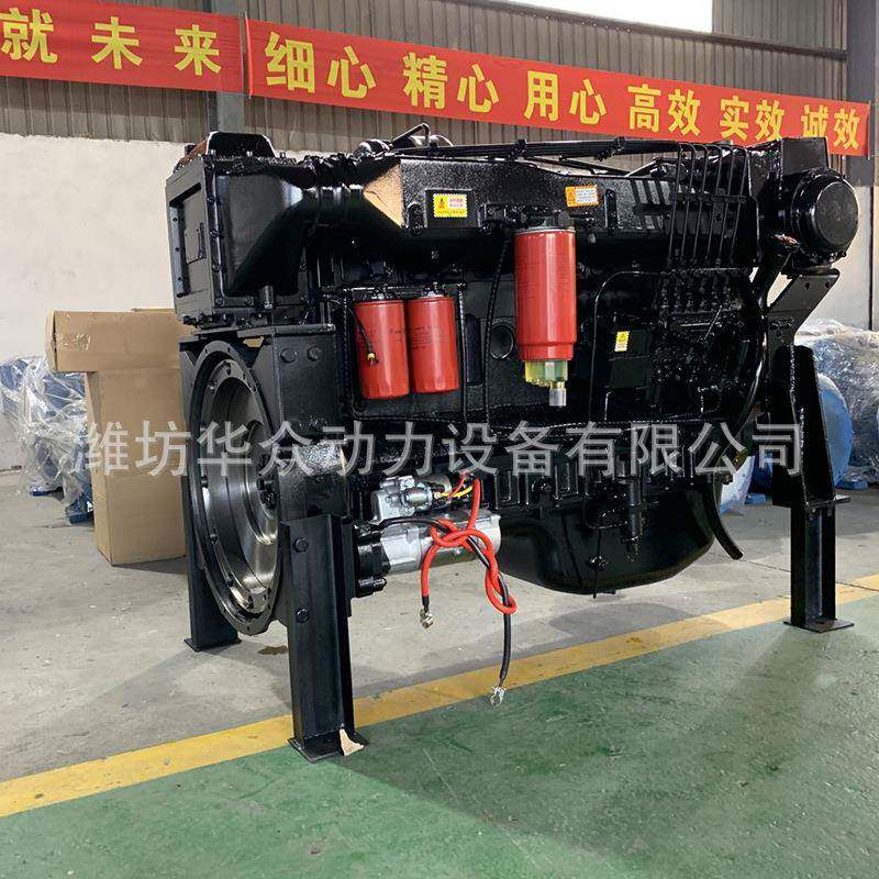 潍坊6126ZLCP12船用柴油机300马力400马力渔船拖网船船用发动机