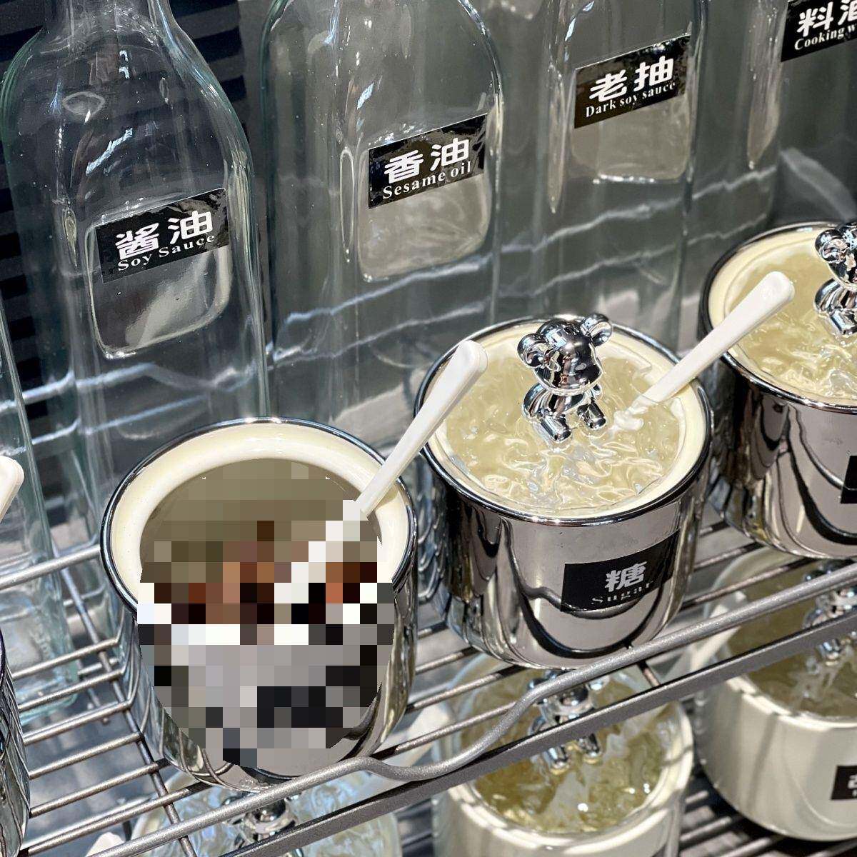 轻奢陶调用料盒瓷酱瓶组合套装厨房油家调味罐盐味精调料罐子无