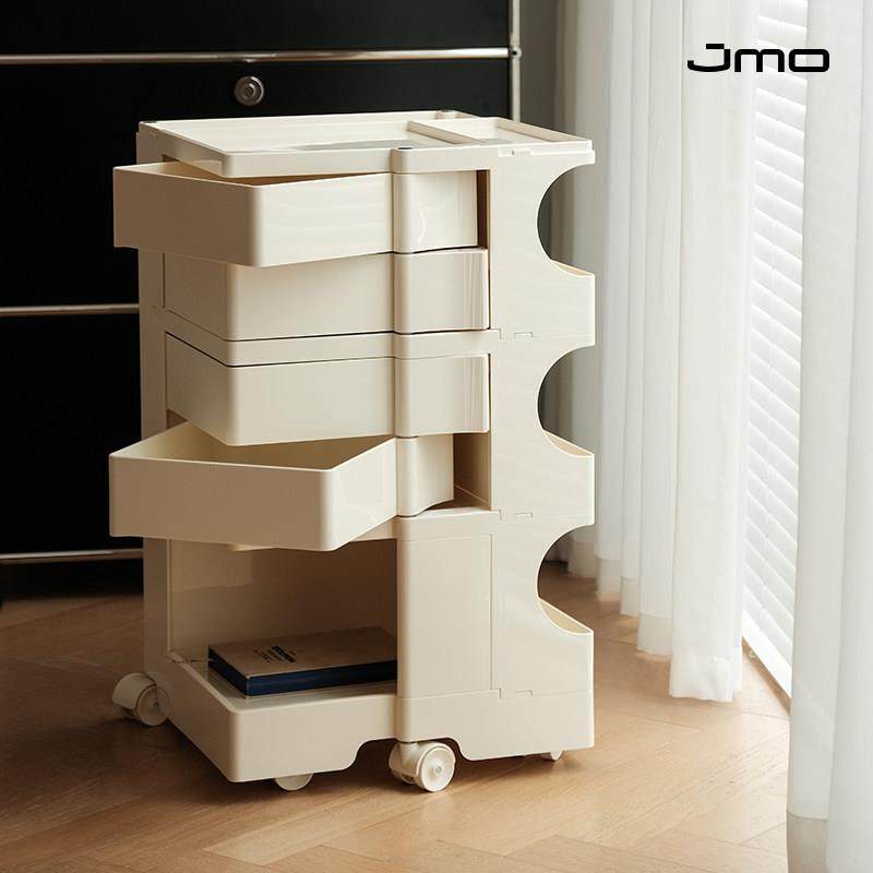 简摩北欧创意Boby小推车旋转收纳柜ins床头柜可移动大容量收纳柜,住宅家具,床头柜,淘宝优惠券,粉丝福利购,淘宝优惠卷