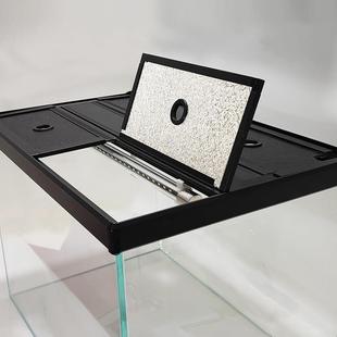 鱼缸盖子上盖顶盖鱼缸盖板定制做鱼缸专用盖保温带灯鱼缸顶部盖板