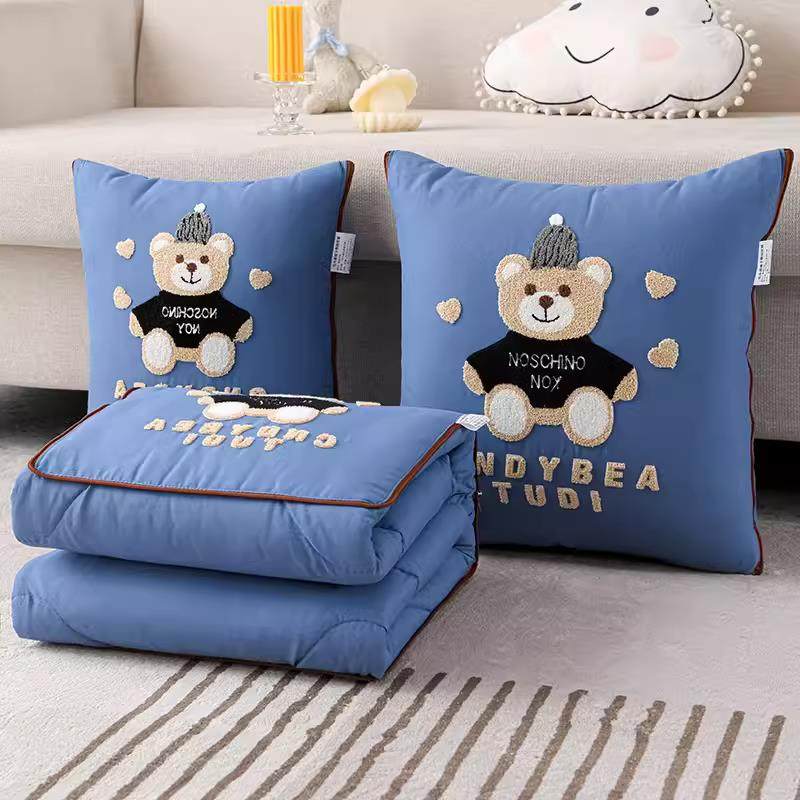 抱枕被子两用二合一加厚折叠汽车载枕头被办公室午睡空调毯子靠枕,居家布艺,抱枕被,淘宝优惠券,粉丝福利购,淘宝优惠卷