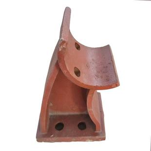 300*80公路桥梁护栏支架 铸铁护栏 牛角架焊接支架 河北久泰