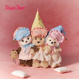 凯西和熊·眠眠系列头套挂件可爱10cm娃衣bjd六分十二分小头玩偶
