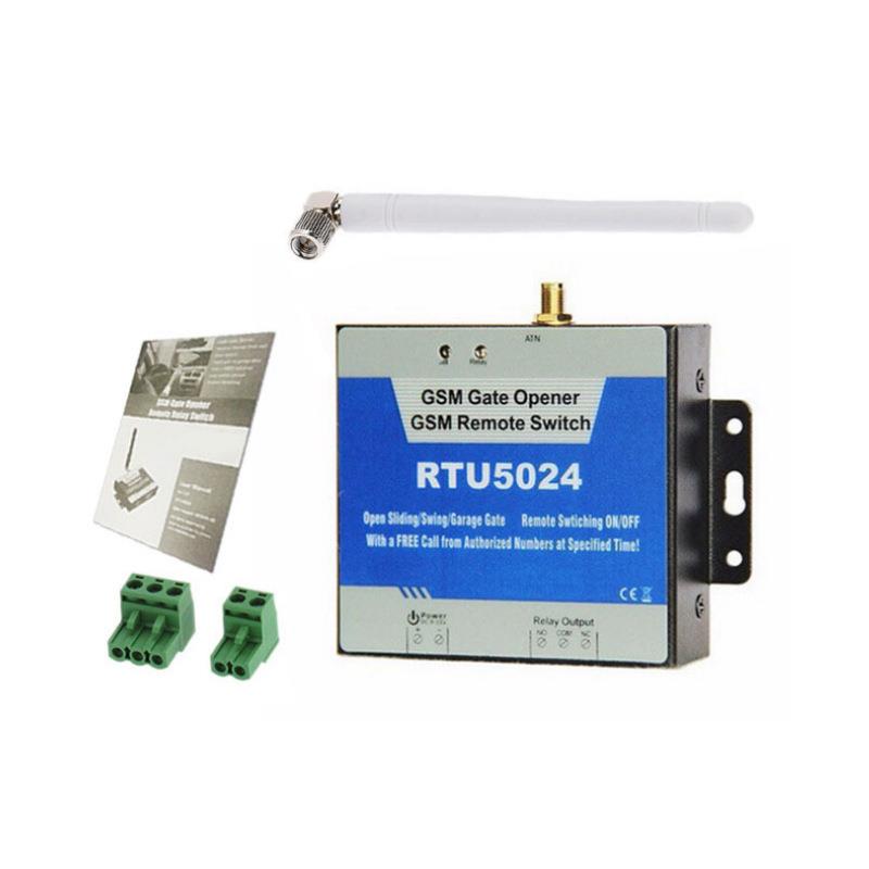 RTU50242G出租楼手动门禁控制器短信控制开关门手机远程开关门
