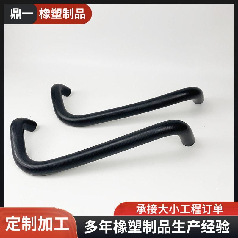 异型胶管夹布中冷管路连接汽车用硅胶弯管异形橡胶管三元乙丙橡胶