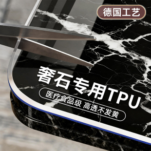 奢石专用TPU大理石保护垫透明软玻璃餐桌垫免洗防水防油防烫桌布