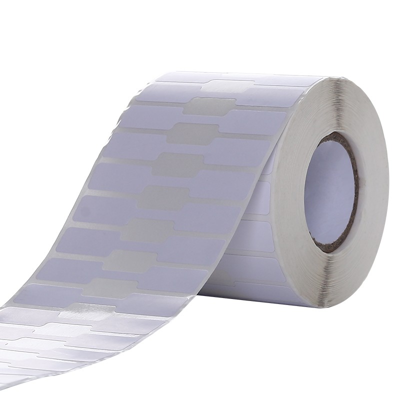 珠宝标签合成纸首饰标价签70*12戒指项链热敏标签条码纸不干胶打