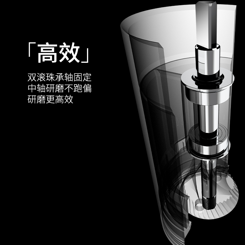 熊与杨 磨豆机咖啡豆研磨机手磨咖啡机磨豆机手摇研磨器手动 贴身