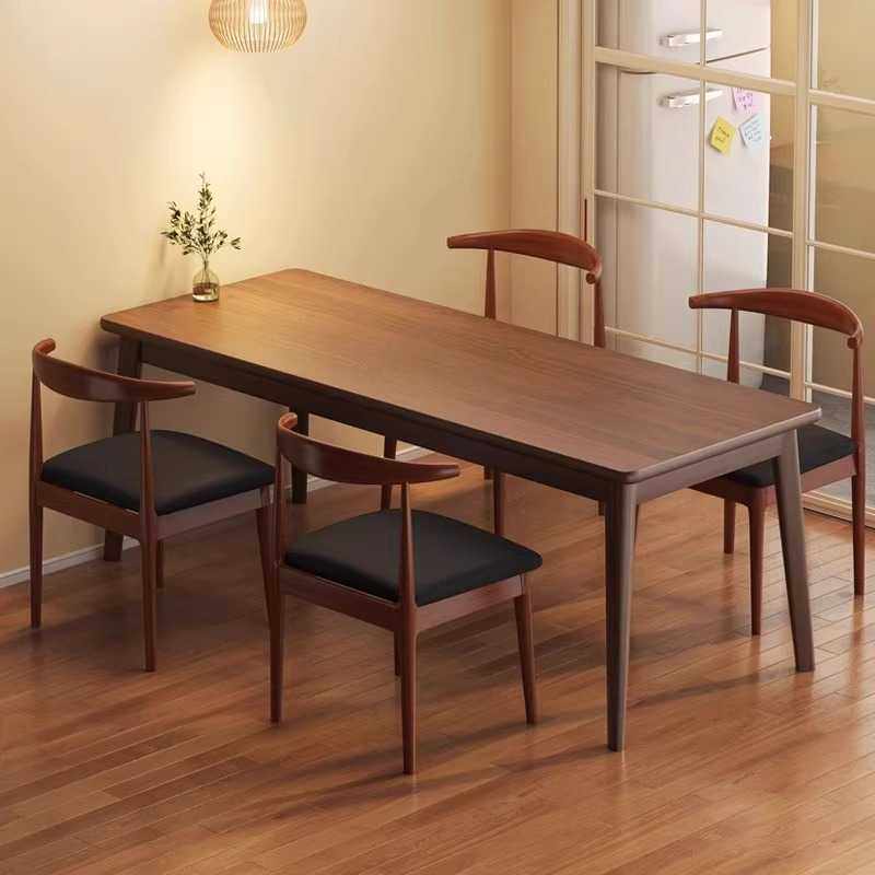 餐桌家用小户型轻奢长方形吃饭桌出租房用餐饮饭店商用餐桌椅组合,住宅家具,实木餐桌,淘宝优惠券,粉丝福利购,淘宝优惠卷