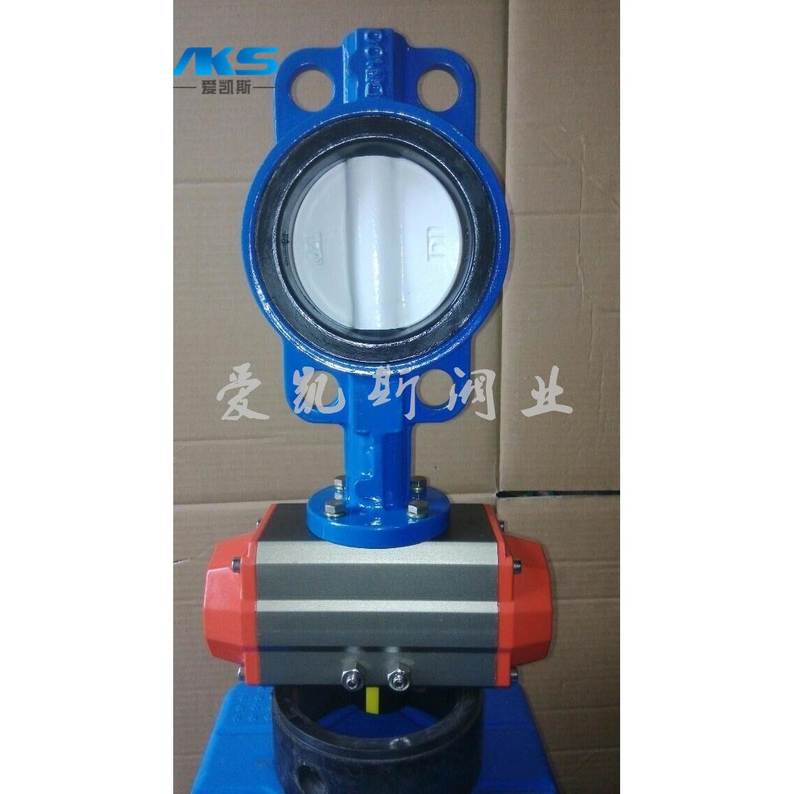 供应D71X-16对夹式手动蝶阀四氟球墨铸铁软密封阀门厂家现货