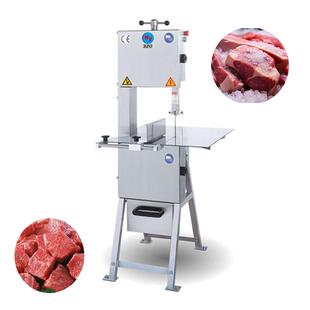 商用电动台式大型不锈钢切割牛羊猪骨排骨猪蹄冻肉切骨机