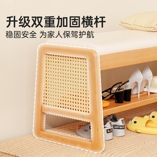架子 换鞋 凳门口家用玄关鞋 柜坐凳一体入户高端穿鞋 凳长条凳可坐鞋