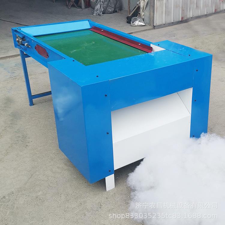 螺旋型三维卷曲纤维开松机 枕头靠垫充棉机 沙发坐垫海绵填充机