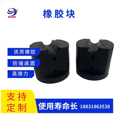矿用振动筛橡胶柱VD型外丝缓冲隔震异形橡胶减震柱垫块