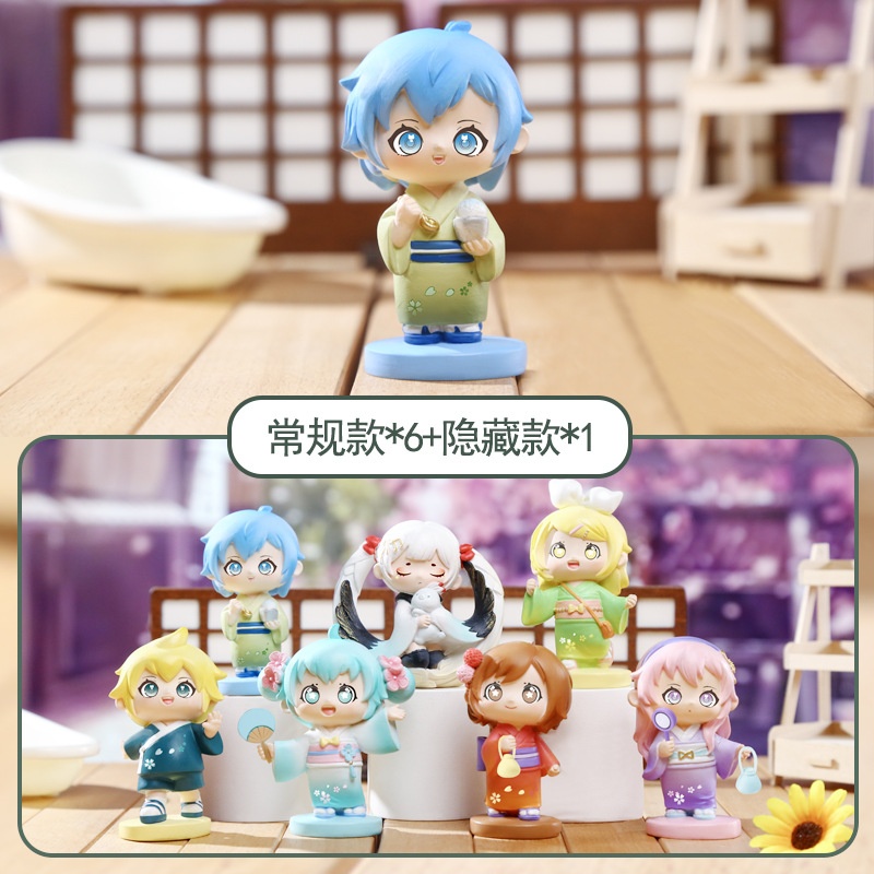 虚拟歌姬游园盲盒公仔潮玩手办摆件礼物系列儿童送礼新款卡通可爱