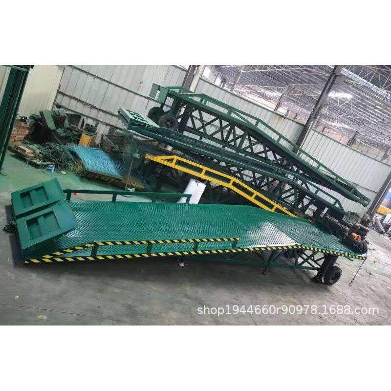 移动式液压登车桥货柜装车斜坡搭桥升降机叉车跑道集装箱卸货平台
