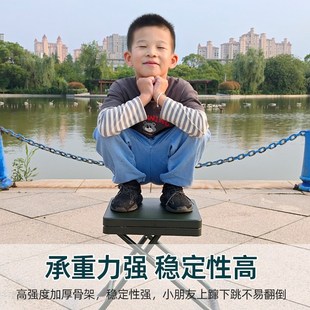 野战写字椅多功能折叠椅学习野外凳子便携式椅马扎户外写作业桌椅