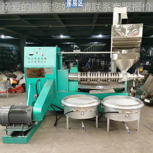 备聚安家用螺旋榨油BKT机 自动菜籽花油设 生1榨25型全套榨油机