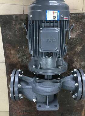立式水泵TEGH112M1-25HP3.7W2P口径3寸铸铁材质