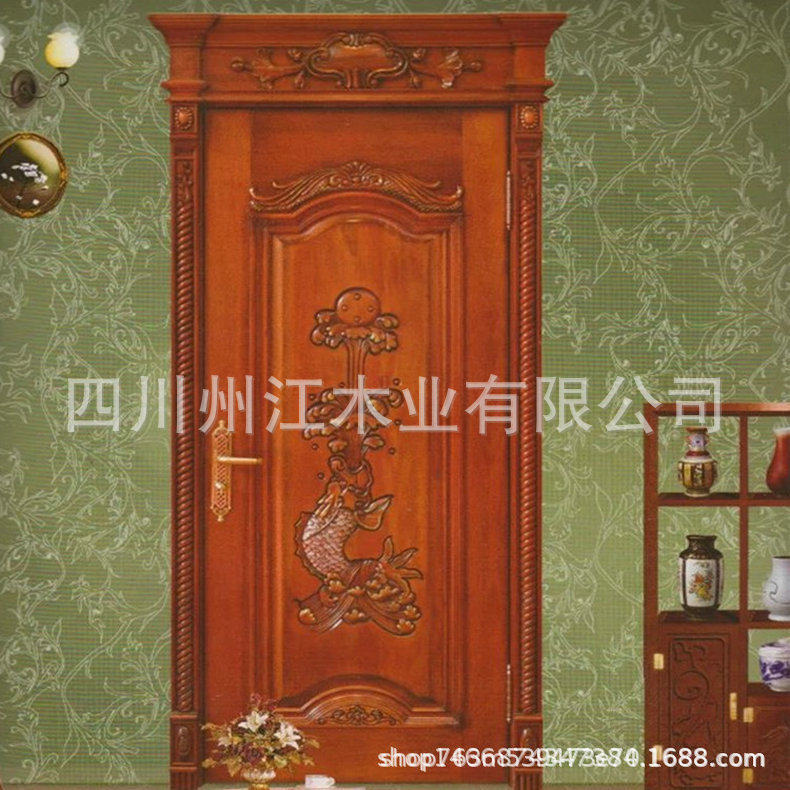 宾馆酒店家用室内多层实木套装门烤漆免漆欧式中式美式单开门