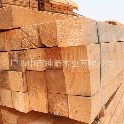 建筑木方米 铁杉材质 足长足尺 规格齐全 工地支模用价格实惠