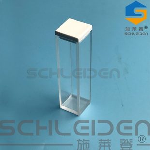 10mm 胶粘 石英四通光比色皿 荧光比色皿 单个价 烧结一体 样品池