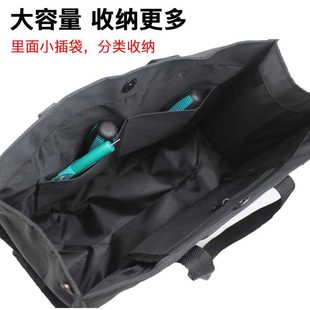 工具包牛津布加大工具袋电工包工具零件收纳包简约款 手提式 维修袋