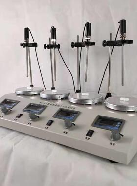 HJ-4A多头磁力加热搅拌器温度或速度磁力搅拌器实验室搅拌器