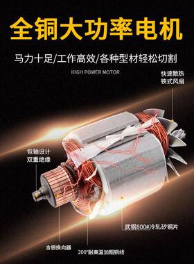 电动工具工铝业级铝机出口1寸多功能305型材切割2IYQ机木工斜锯切