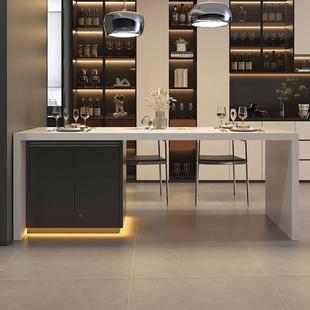 餐桌一体用厨房家吧DXM台户型轻奢中直岛台倒台储物柜小工厂销