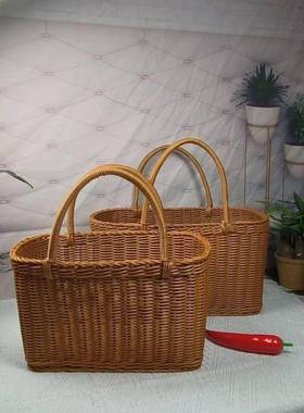 多用菜篮菜子超市物篮野PYM餐篮洗篮澡篮水果篮老式买子杂物手购