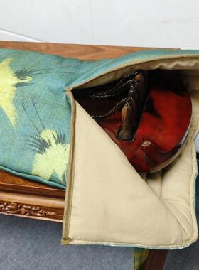 古琴可琴囊仙鹤琴套背可提琴袋风古风印花鹤中国瑞古VHZ琴衣新品