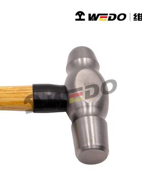 WEDO0维度奶钛合金无磁工具钛合金圆头锤头锤230gTT571A