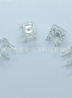 极F5/5mm食人鱼食黄色ED发光二管黄光人L鱼灯珠颜色支持KHF定作