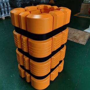 反方光耐冲击圆柱型电线杆防撞护柱仓库泥停场330车水四柱弹性防