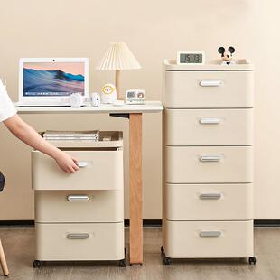 书收纳柜桌写字台桌下收纳柜抽屉式储物五斗柜办公物室置可文移动