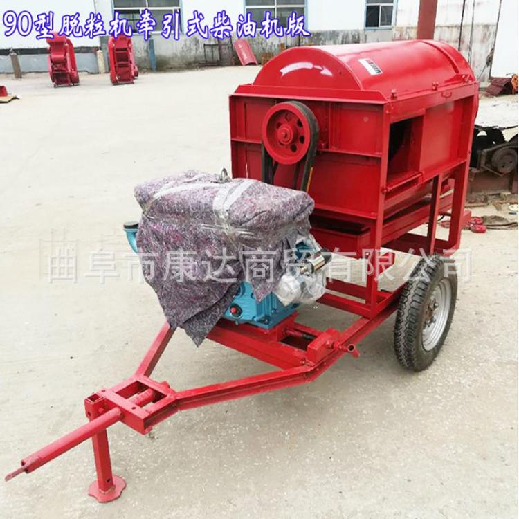 子90型水小麦脱粒机蚕UWY豆苦豆稻子设打粒机谷脱离备玉米脱粒机