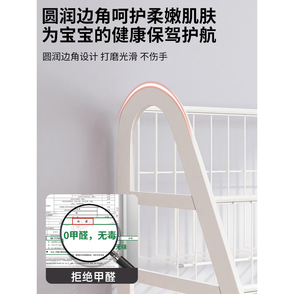 儿童书架家用绘本架阅读区移动玩具收纳架简易宝宝书柜置物架落素
