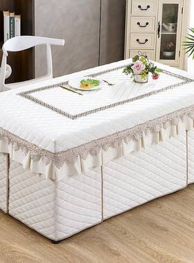 六片加11285绒加厚新款电罩方形烤火炉罩烤套火桌长子罩套加棉千