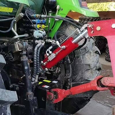 液压中心拉杆油缸带缓冲器适用于拖拉机904-2204车型