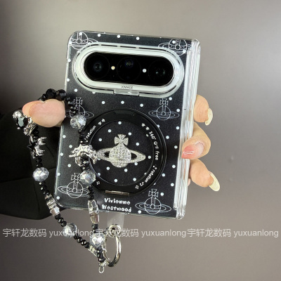 华为PUARXMax透明波点手机壳