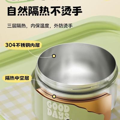 泡YLA面容碗带盖不锈钢大量舍碗小宿学生班个人上族饭盒