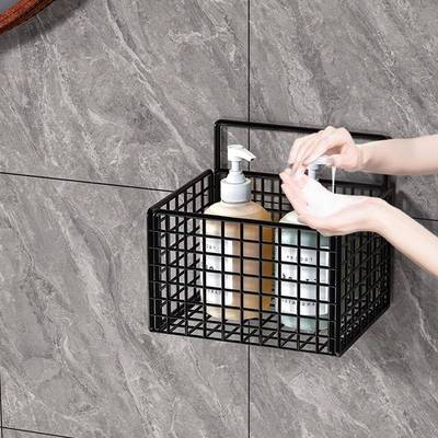 天台悦先卫生间间浴室RGZ置物厕所免打孔收架子墙上纳洗架手壁挂