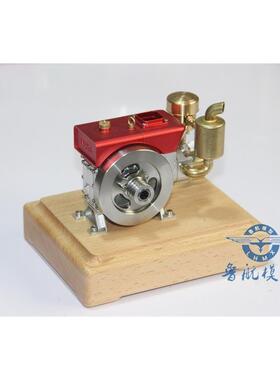 复古IRS拉微型柴油机拖机金内燃机迷你单缸汽发动油机属引擎件垒