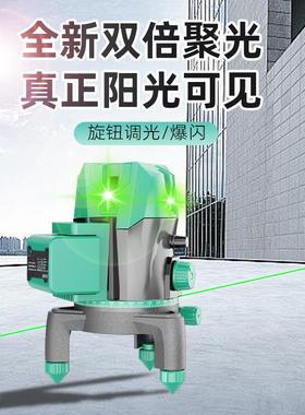钦工绿超强光2/3/5室线红光外CUO线水平仪真外可见蓝光室内红高精