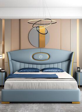 后代轻奢床主卧大气豪华墅床轻.米双人别床奢VDJ现床设计