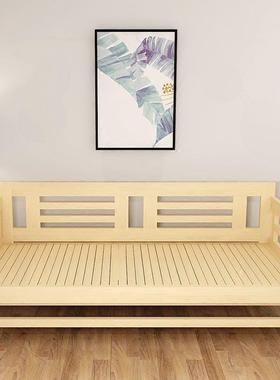 小可伸缩床架抽拉户型实多能徐木州床推拉单人沙发床出租91331房