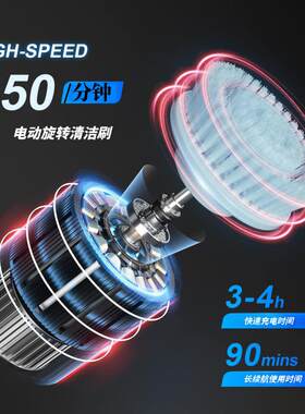 e电zq动清洁刷多VFZ子功能洗家用浴室卫生间地板刷瓷砖无线长柄清