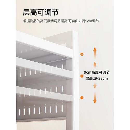 房置F9956MH6台伸面微波炉架子多功能家用烤箱双层厨可缩分层收纳