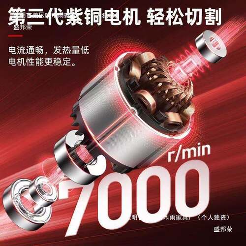 打新款功能锂电手迷你CHT多角磨机小型家庭打磨机抛光机切割机持